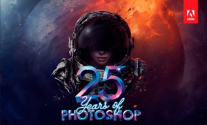 Adobe photoshop 25.yaşını kutluyor.