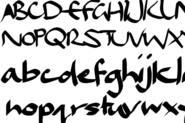Dael Calligraphy Font